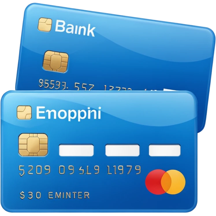 Bank card  emoji