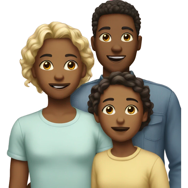 four siblings emoji