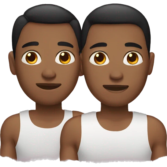black filipino gay couple emoji