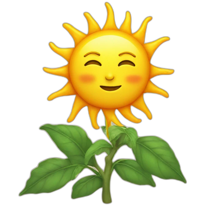 Sun emoji