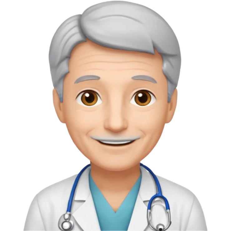 make an experienced doctor emoji  emoji