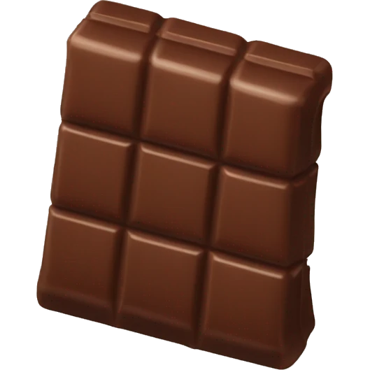 chocolate bar emoji