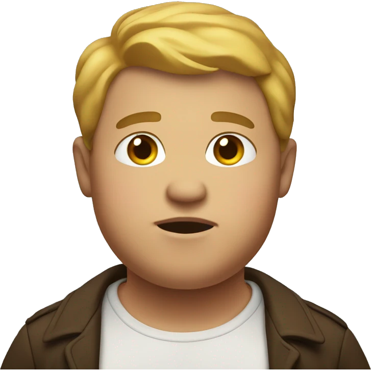 Fat boy emoji