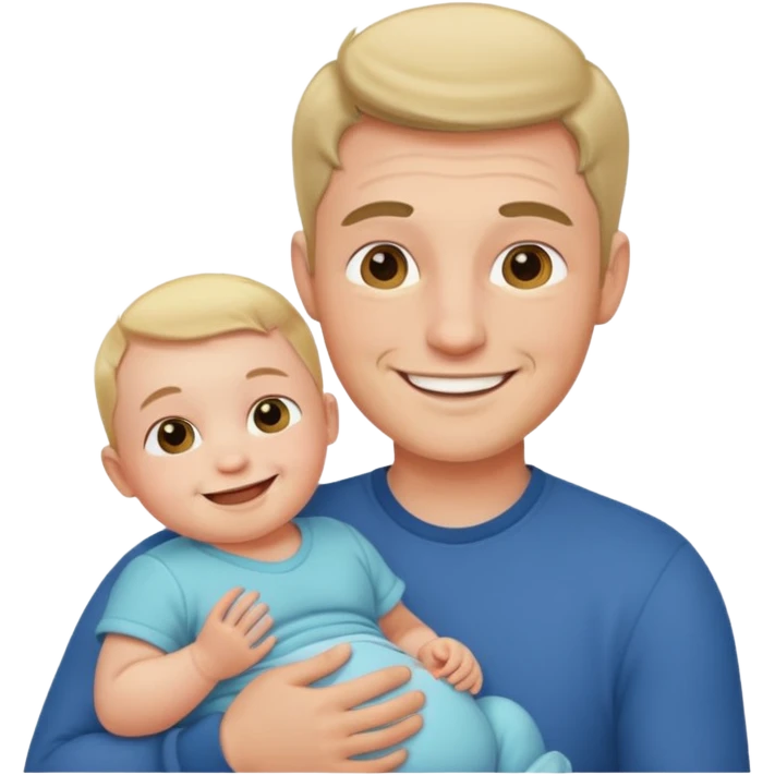 Man with Baby emoji