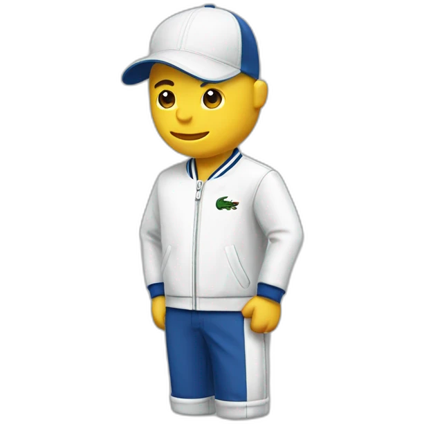 Survêtement lacoste emoji