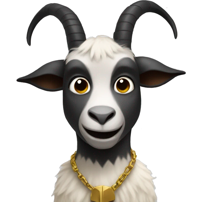 Batman as a goat emoji
