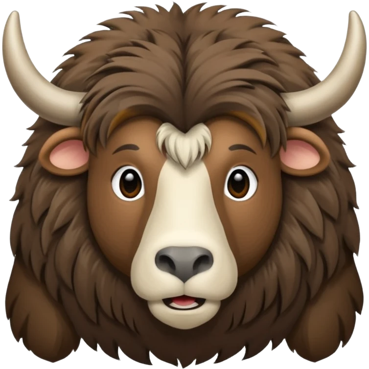 Muskox emoji