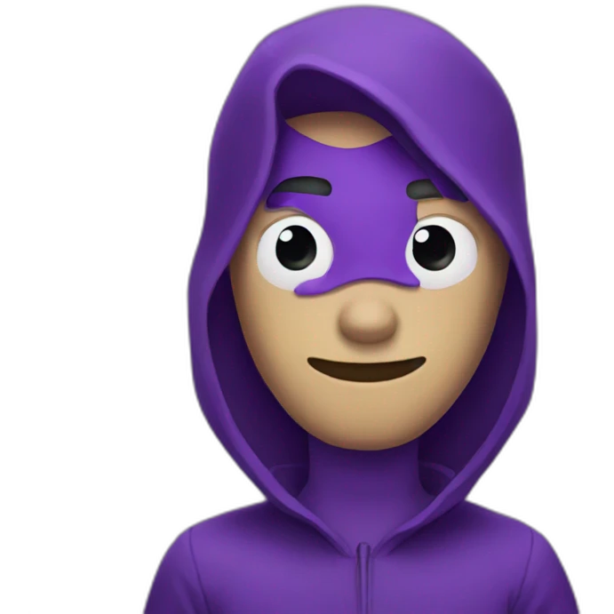 William Afton purple guy emoji