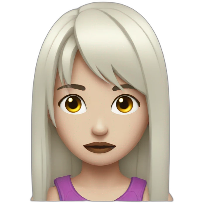 lucy cyberpunk crying emoji