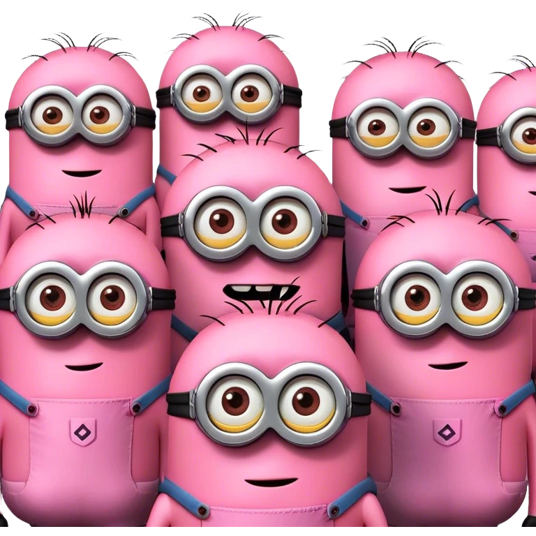 Minions rosa emoji