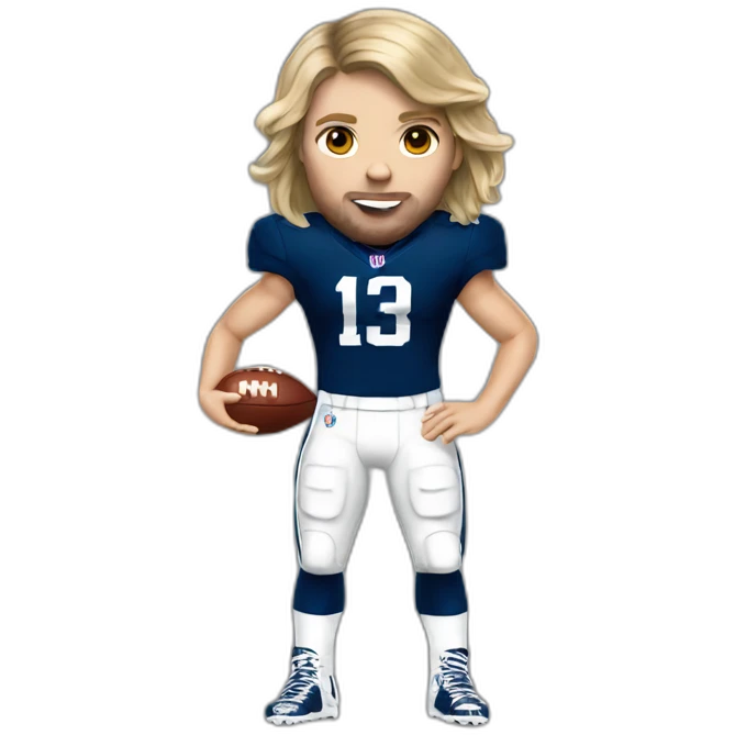 taylor swift as a nfl player emoji