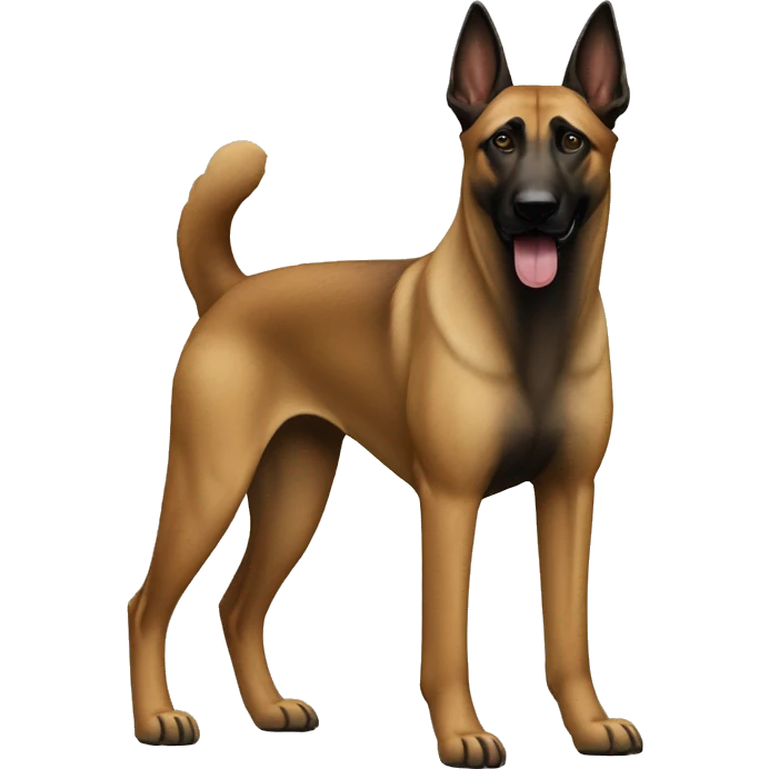 Belgian Malinois Dog Breed Full Body emoji
