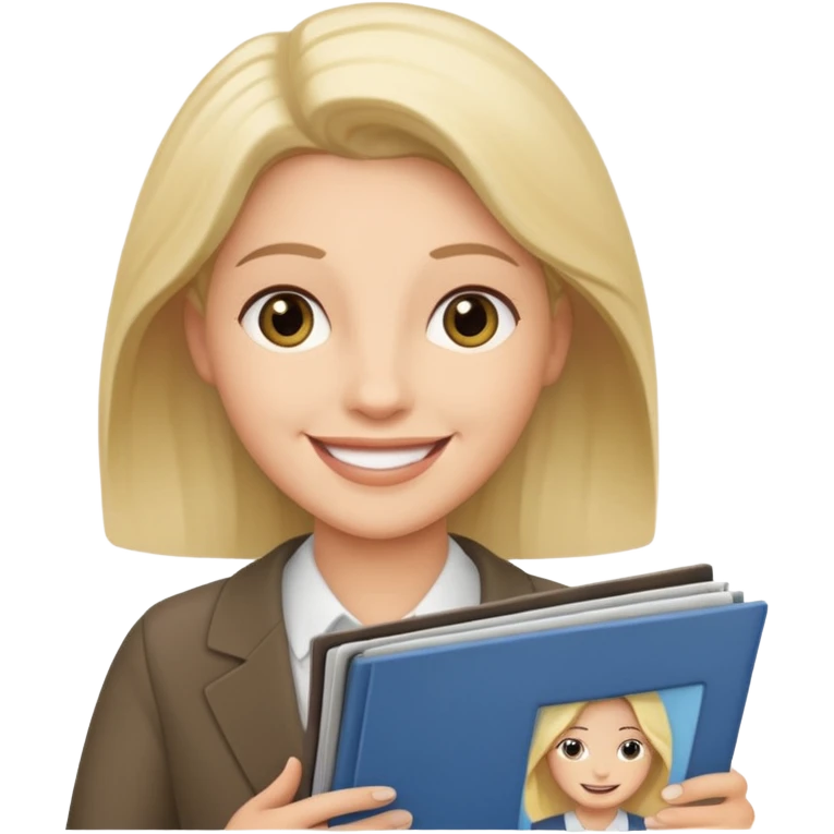 Testemunha de jeová com revista emoji