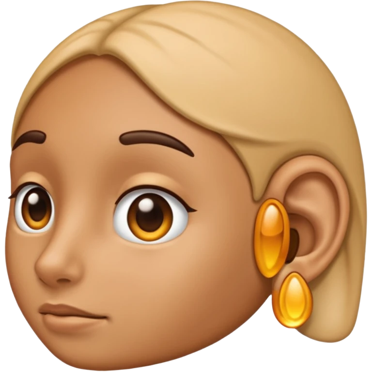just ear, not freak emoji