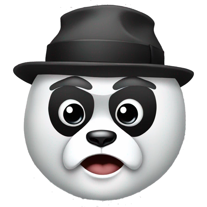 Panda hacker emoji