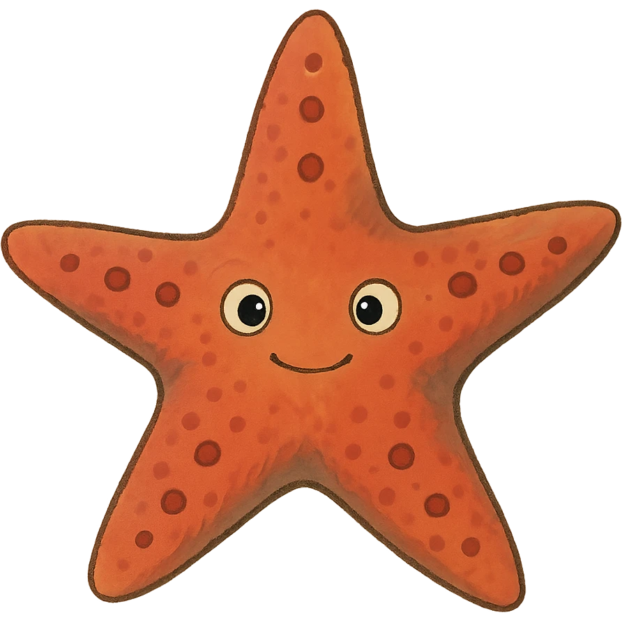 ghibli style starfish emoji