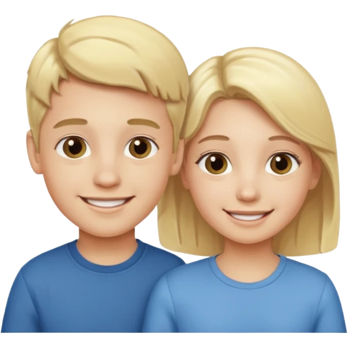 boy and girl twins emoji