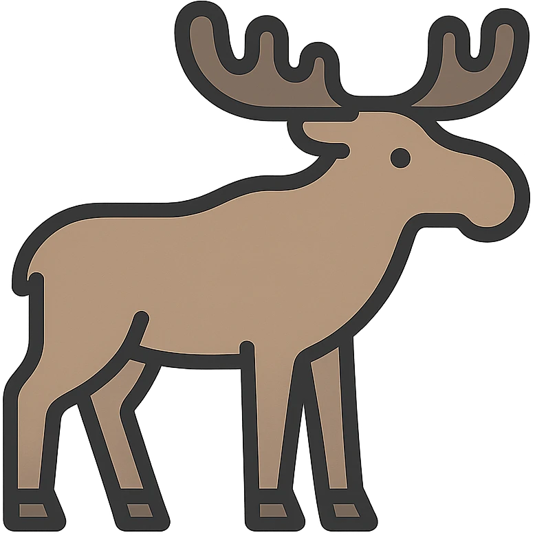 Moose icon  emoji