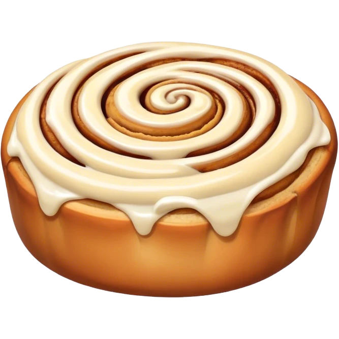 Cinnamon roll emoji