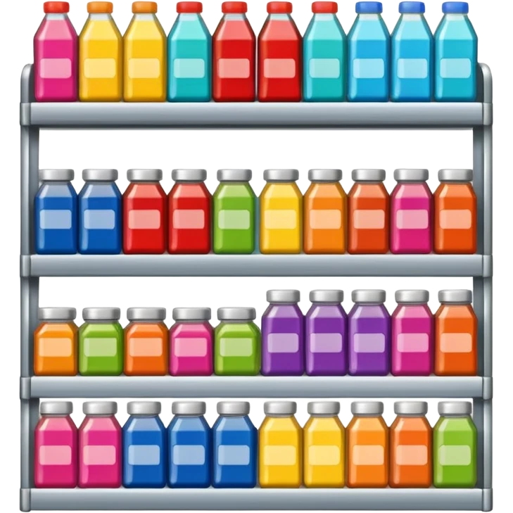 Supermarket shelf emoji