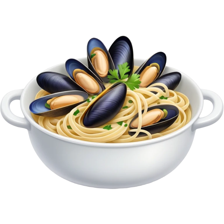 Mussel linguine emoji