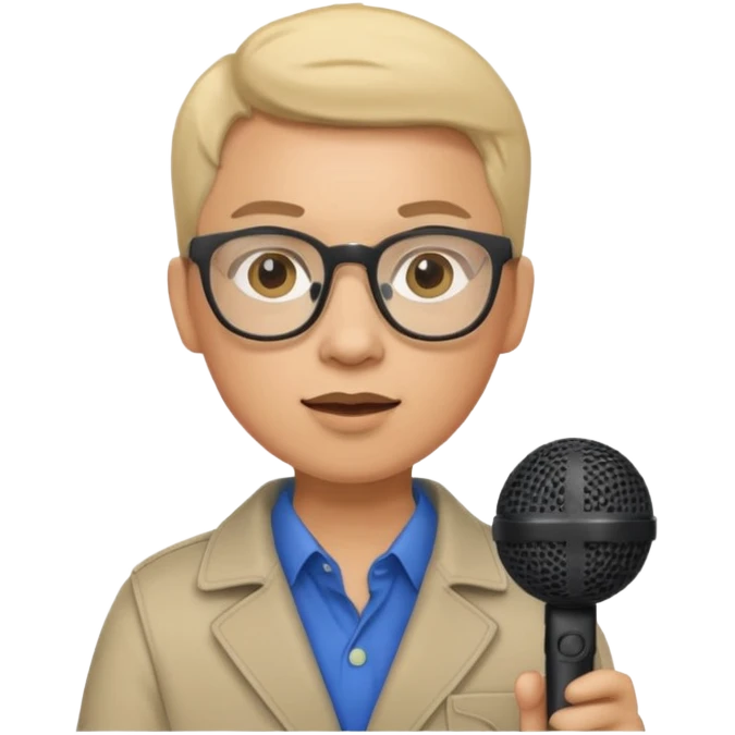 de un periodista emoji