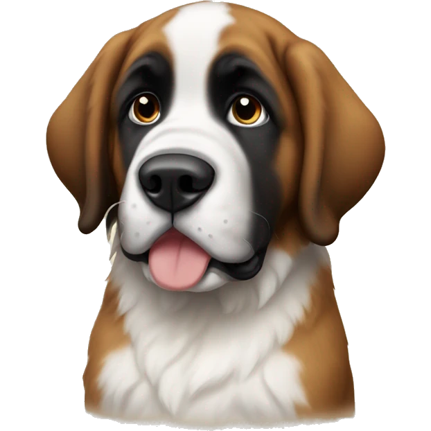 saint bernard puppy emoji