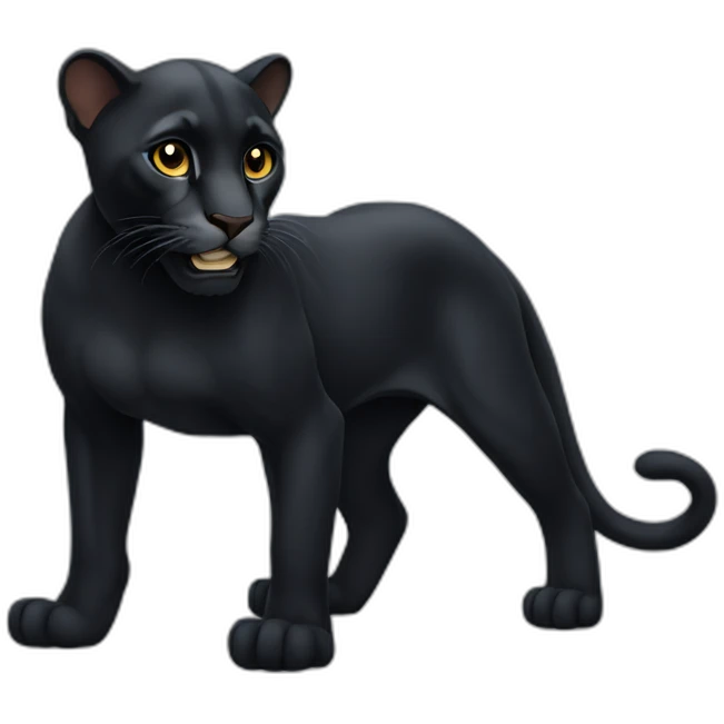 Black panthère  emoji