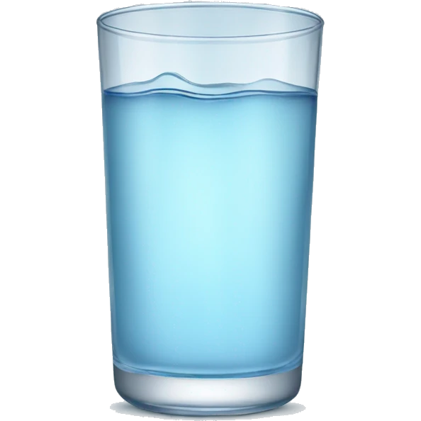 glass of water emoji