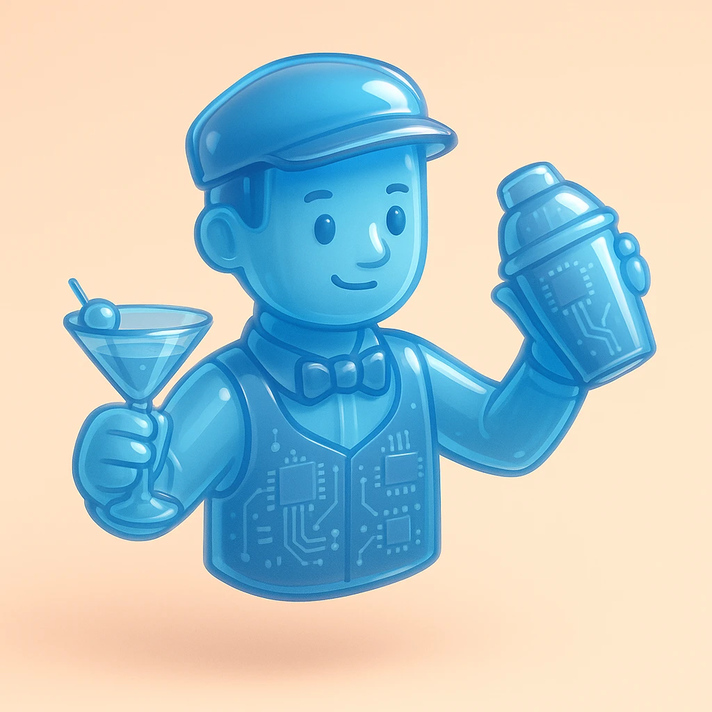 bartender mixing drinks emoji