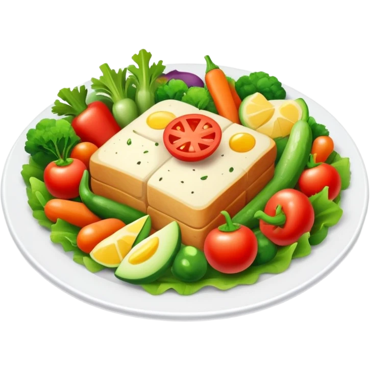 Healthy dinner  emoji