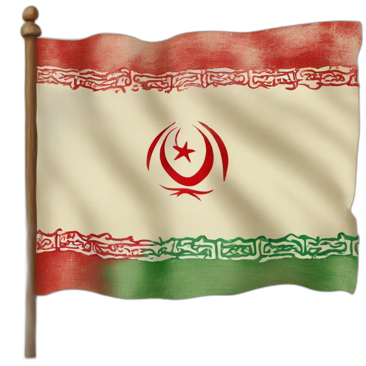 Ancien drapeau Iran emoji