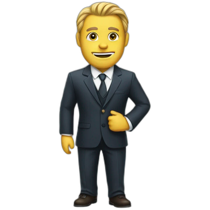 vikin in a suit emoji