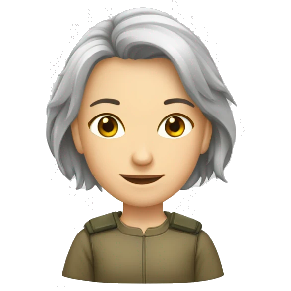 девушка с русыми волнистыми волосами emoji