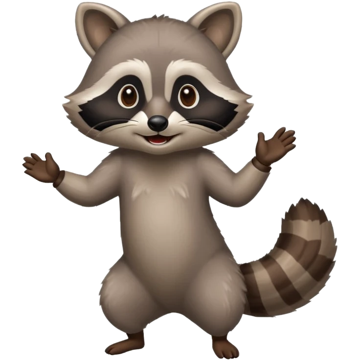 dancing racoon emoji