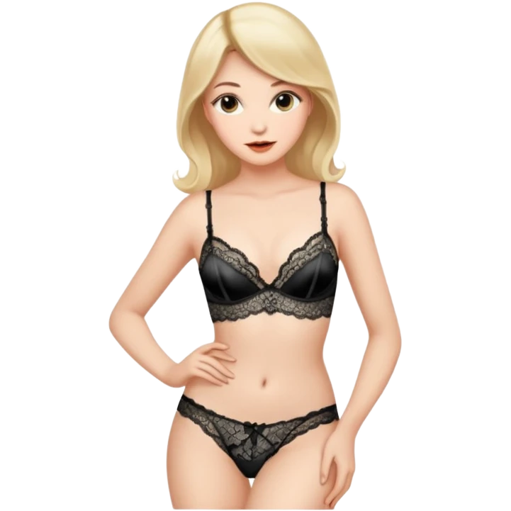 I NEED WOMEN Lingeriee emoji