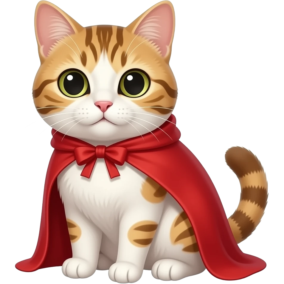 cat with Red Capes emoji