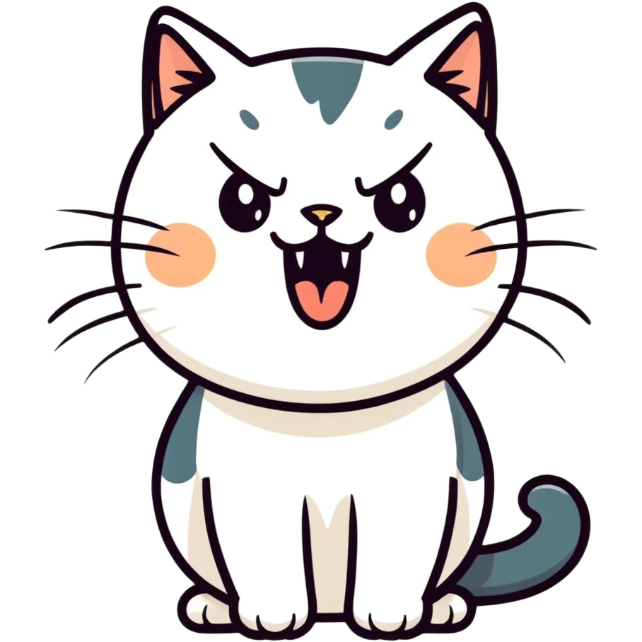 Cat meow  emoji