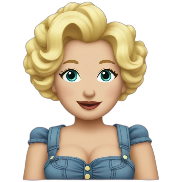fat dolly parton emoji