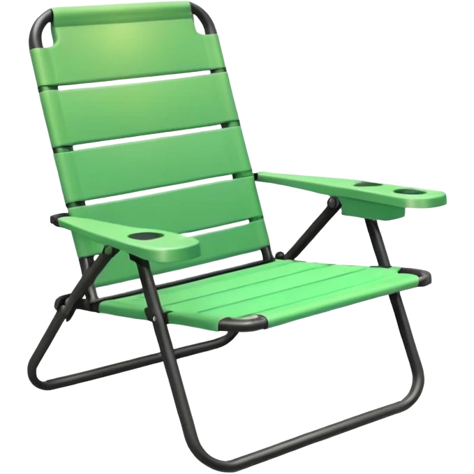 green lawn chair emoji