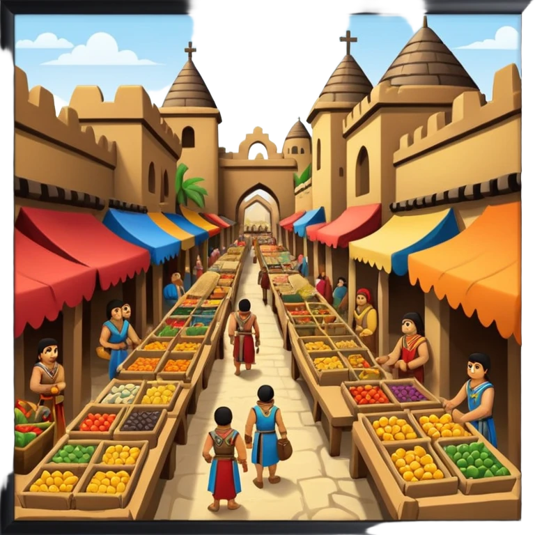 aztec medieval market emoji