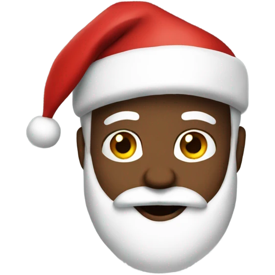 Picture of me as Santa  emoji