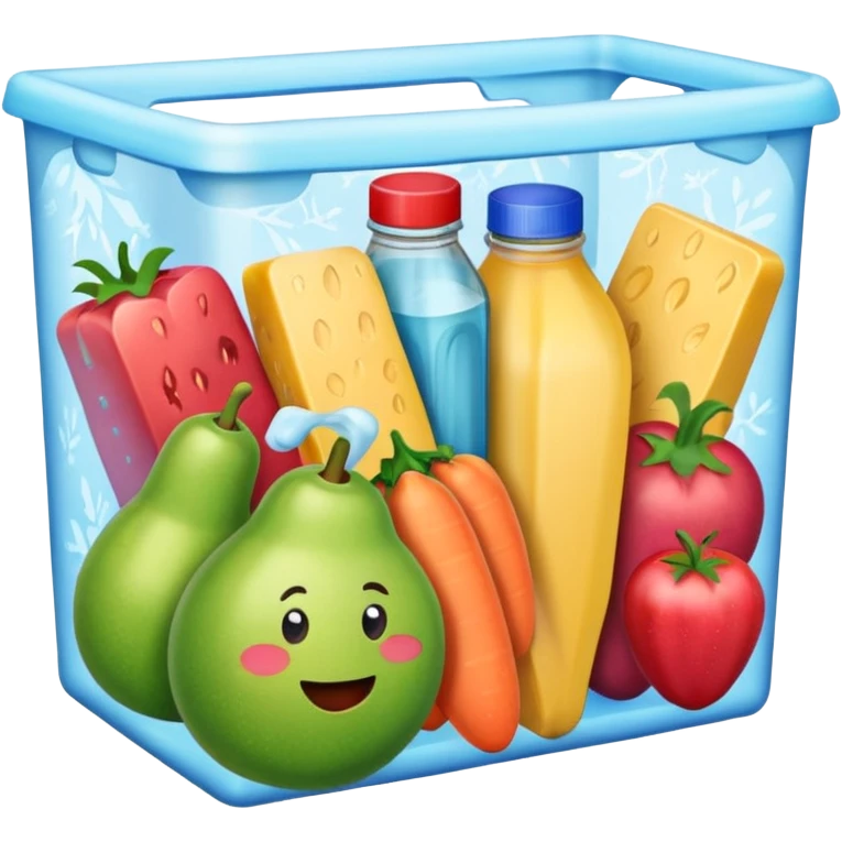 frozen grocery food emoji