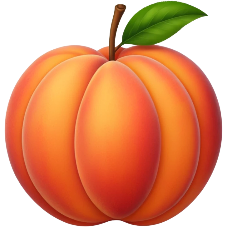 Peach emoji