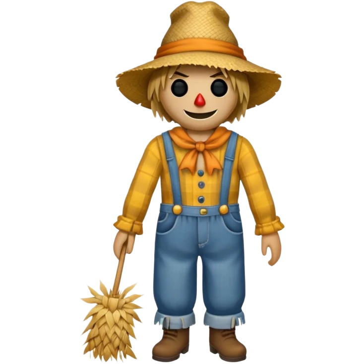 Scarecrow emoji