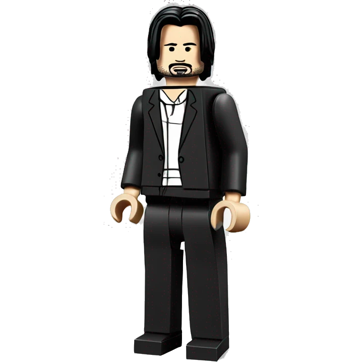 KEANU REEVES lego full body emoji