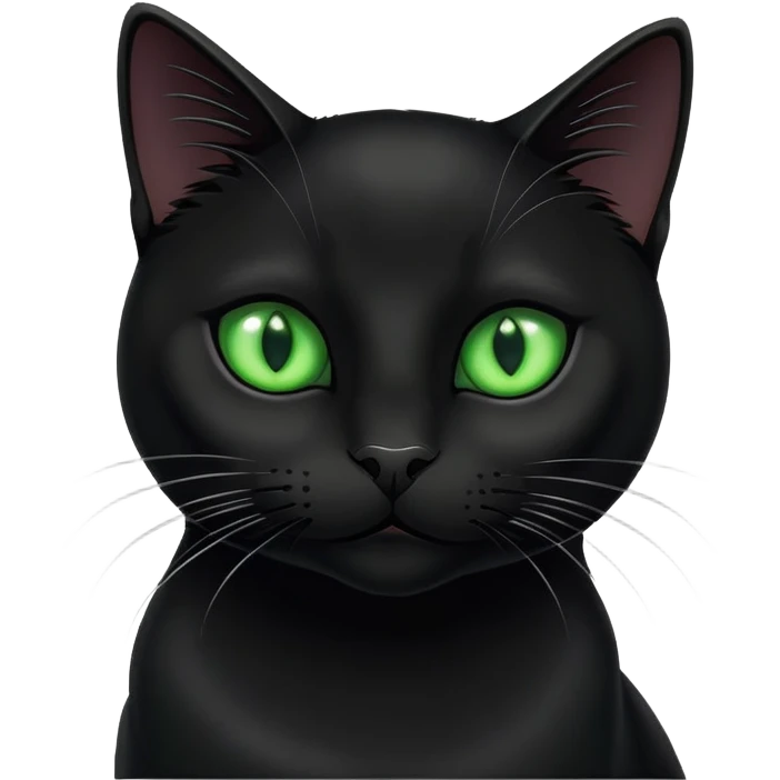 Sexy black cat emoji