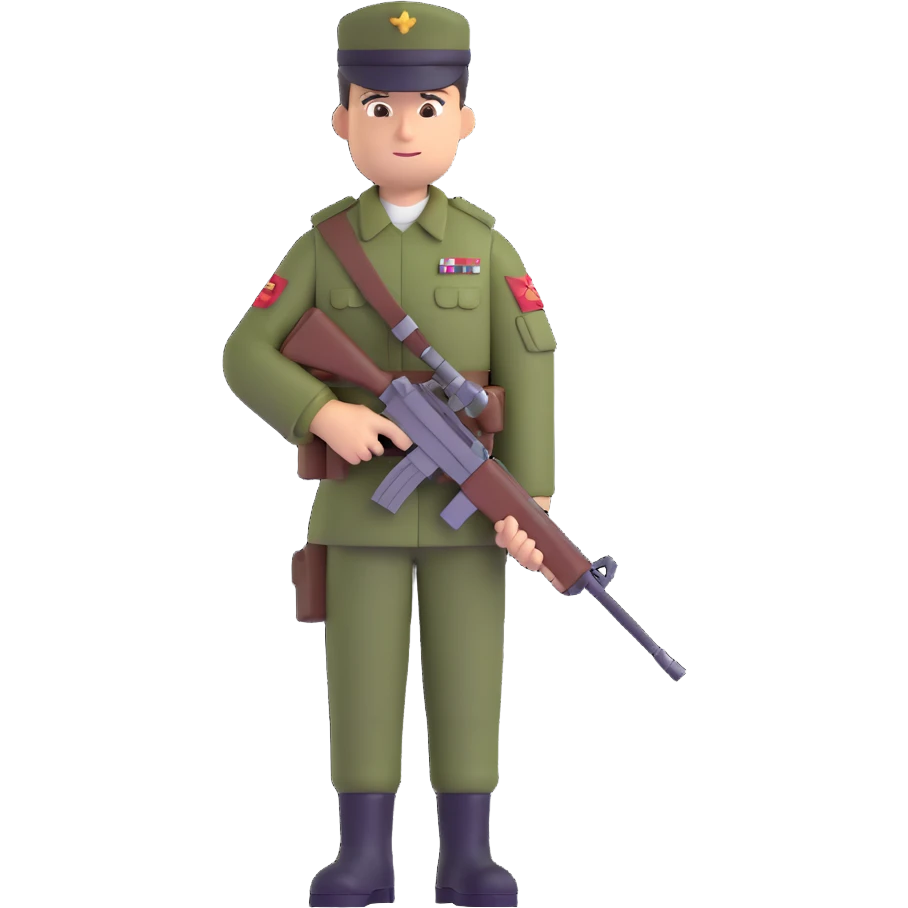 soldier emoji