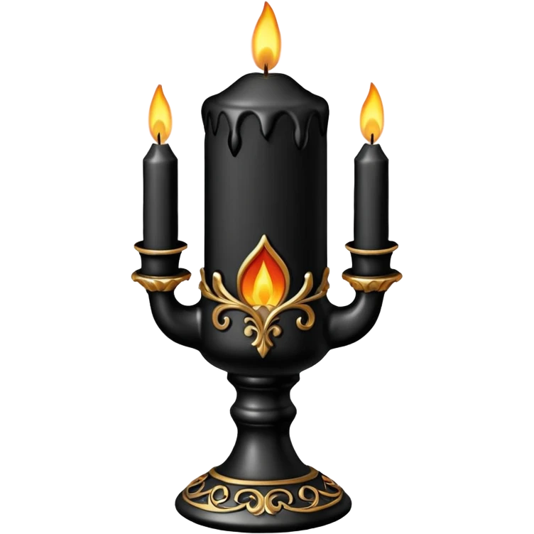 Gothic candle  emoji