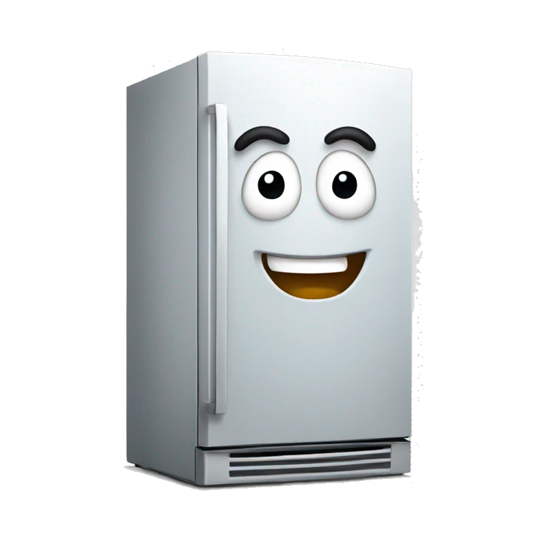 refrigerator laughs emoji